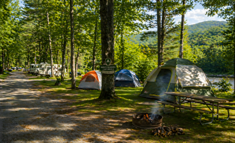 tent sites here at breezy meadows
